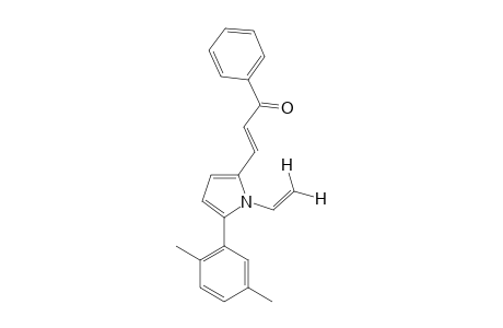 2-(2-BENZOYLETHENYL)-5-(2,5-DIMETHYLPHENYL)-1-VINYLPYRROLE