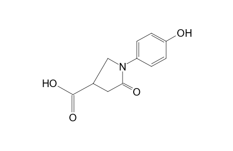 1-(p-hydroxyphenyl)-5-oxo-3-pyrrolidinecarboxylic acid