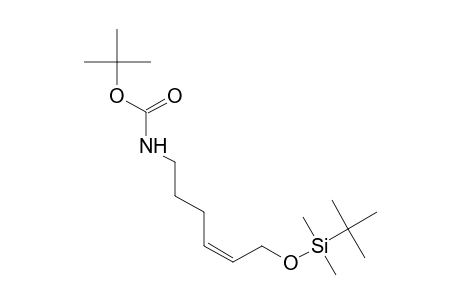 Tert-butyl N-[(Z)-6-hydroxyhex-4-enyl]carbamate, tbdms derivative