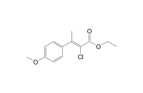 Ethyl 2-chloro-3-(4-methoxyphenyl)but-2-enoate