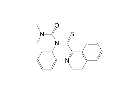 1-(isoquinoline-1-carbothioyl)-3,3-dimethyl-1-phenyl-urea