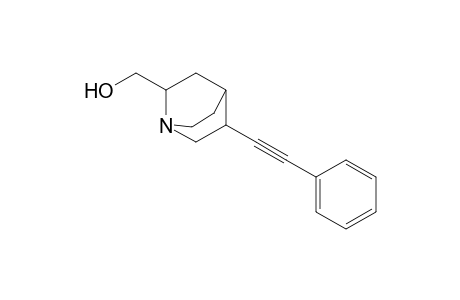 2-Hydroxymethyl-5-phenylethynyl-1-azabicyclo[2.2.2]octane