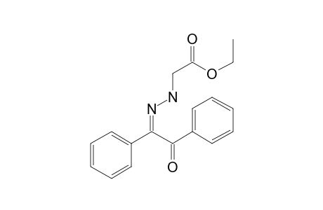 [N'-(2-oxo-1,2-Diphenyl-ethyliden-hydrazino)]acetic acid, ethyl ester