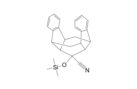 2,3:7,8-DIBENZO-11-TRIMETHYLSILYLOXYTETRACYCLO-[7.3.1.0(4,12).0(6,10)]-TRIDECA-2,7-DIENE-11-CARBONITRILE