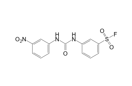 m-{3-[m-nitrophenyl)ureido]benzenesulfonyl fluoride