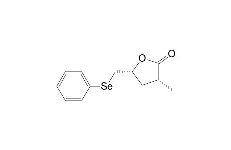 erythro-Pentonic acid, 2,3-dideoxy-2-methyl-5-Se-phenyl-5-seleno-, .gamma.-lactone