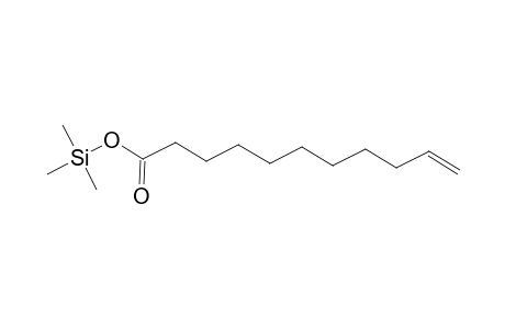 Undec-10-enoic acid, mono-TMS