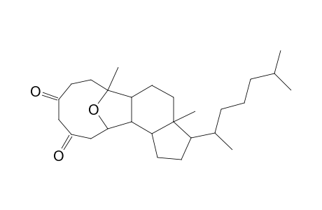 1,5-Dimethyl-6-(1,5-dimethylhexyl)-18-oxatetracyclo[9.6.1.0(2,10).0(5,9)]octdecane-13,15-dione