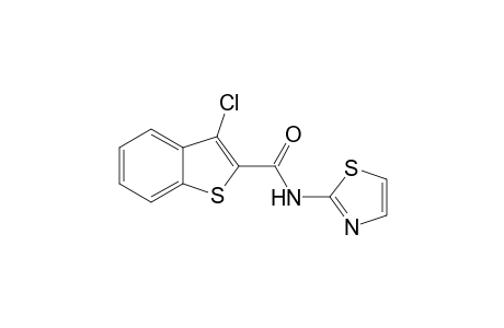 3-Chloro-N-(2-thiazolyl)-2-thianaphthenecarboxamide