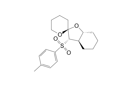 (2S,3S,3aR,7aR)-3-(4-methylphenyl)sulfonylspiro[3a,4,5,6,7,7a-hexahydro-3H-1-benzofuran-2,2'-oxane]