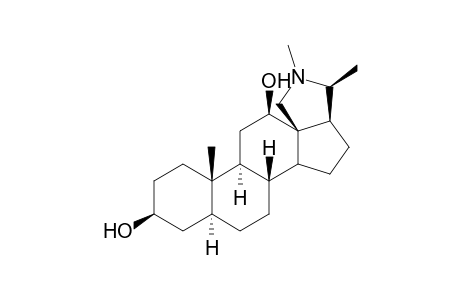 Conanine-3,12-diol, (3.beta.,5.alpha.,12.beta.)-