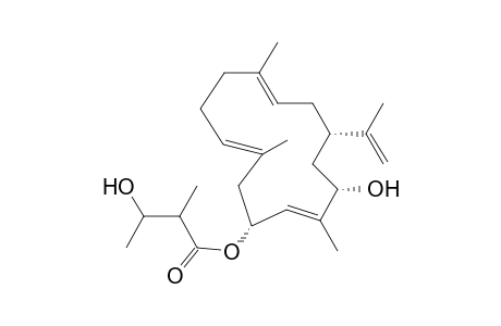 ClEOSPINOL-A-3'-HYDROXY-2'METHYLBUTAN-10-OATE