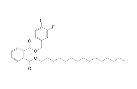 Phthalic acid, 3,4-difluorobenzyl pentadecyl ester