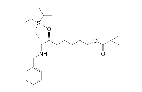 (S)-(+)-7-N-benzylamino-6-(triisopropylsilyloxy)heptyl pivalate