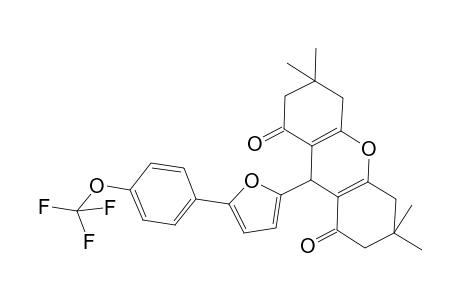 1H-xanthene-1,8(2H)-dione, 3,4,5,6,7,9-hexahydro-3,3,6,6-tetramethyl-9-[5-[4-(trifluoromethoxy)phenyl]-2-furanyl]-