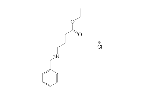 4-(benzylamino)butyric acid, ethyl ester, hydrochloride