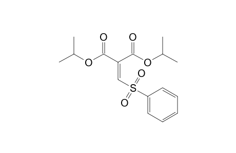 Diisopropyl (phenylsulfonylmethylene)malonate