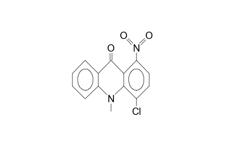 4-Chloro-10-methyl-1-nitro-9-acridanone