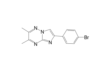 6-(4-Bromophenyl)-2,3-dimethylimidazo[1,2-b][1,2,4]triazine