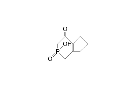 1,2,3,5,6,7-Hexahydro-2-hydroxy-4H-cyclopentano-[C]-phosphorin-4-on-2-oxide