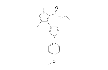 ETHYL-4-METHYL-3-(N-(4-METHOXYPHENYL)-PYRROL-3-YL)-1H-PYRROLE-2-CARBOXYLATE