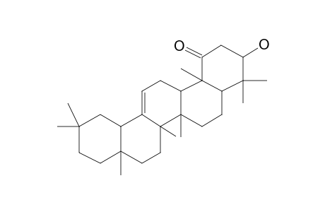 Olean-12-en-1-one, 3-hydroxy-, (3.beta.)-