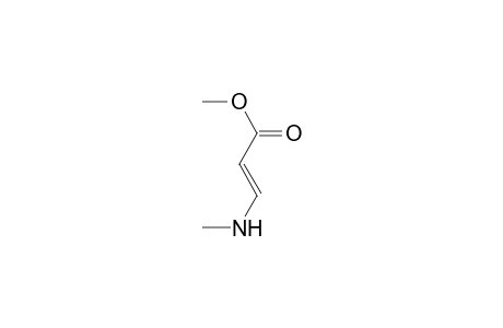 (E)-3-(methylamino)-2-propenoic acid methyl ester