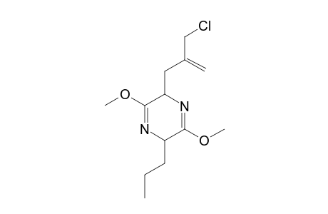 (3S,6R)-6-(2'-CHLOROMETHYLPROP-2'-ENYL)-3-PROPYL-2,5-DIMETHOXY-3,6-DIHYDROPYRAZINE