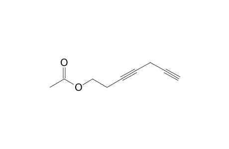 Acetic acid hepta-3,6-diynyl ester