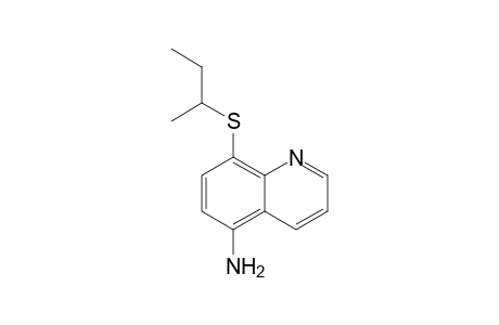 5-Amino-8-(1-methylpropylthio)quinoline