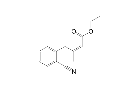 Ethyl (Z)-4-(2-Cyanophenyl)-3-methyl-2-butenoate