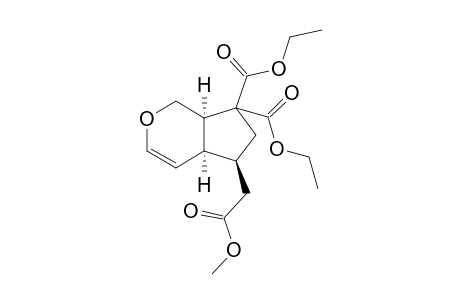 (1R,6R,7S)-9-Bis(ethoxycarbonyl)-7-(methoxycarbonyl)methyl-3-oxabicyclo[4.3.0]non-4-ene