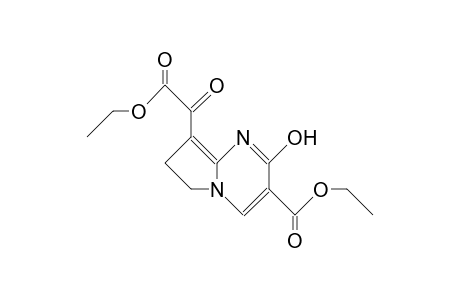 8-Ethoxalyl-3-ethoxycarbonyl-2-hydroxy-6,7-dihyd ro-pyrrolo(1,2-A)pyrimidine