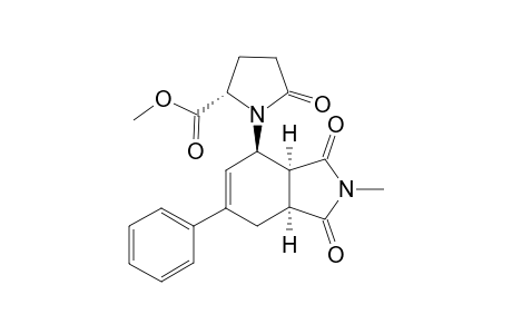 (S)-Methyl-1-((3aS,4R,7aS)-2-methyl-1,3-dioxo-6-phenyl-2,3,3a,4,7,7a-hexahydro-1H-isoindol-4-yl)-5-oxopyrrolidine-2-carboxylate