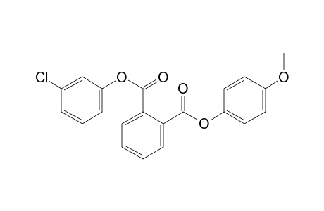 Phthalic acid, 3-chlorophenyl 4-methoxyphenyl ester