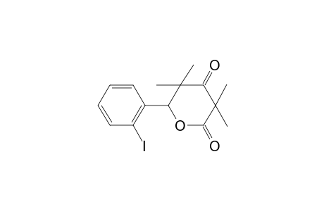 2H-Pyran-2,4(3H)-dione, dihydro-3,3,5,5-tetramethyl-6-(2-iodophenyl)-