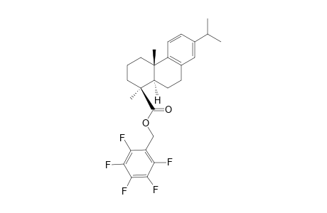 Dehydroabietic acid pentafluorobenzyl ester