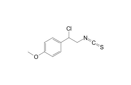 2-Chloro-2-(4-methoxyphenyl)-ethyl-isothiocyanate