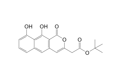 tert-Butyl 2-(9,10-Dihydroxy-1-oxo-1H-benzo[g]isochromen-3-yl)-acetate