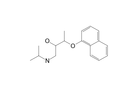 2-Butanol, 1-(isopropylamino)-3-(1-naphthyloxy)-