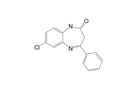 7-Chloranyl-4-phenyl-1,3-dihydro-1,5-benzodiazepin-2-one