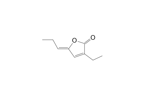 2(5H)-Furanone, 3-ethyl-5-propylidene-, (Z)-