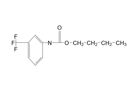 m-(trifluoromethyl)carbanilic acid, butyl ester