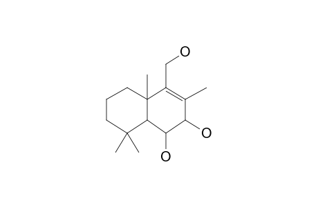 4-(Hydroxymethyl)-3,4A,8,8-tetramethyl-1,2,5,6,7,8A-hexahydronaphthalene-1,2-diol