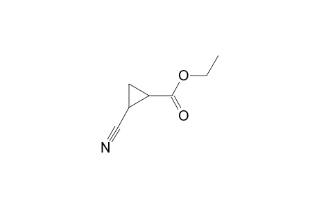 2-Cyanocyclopropanecarboxylic acid, ethyl ester