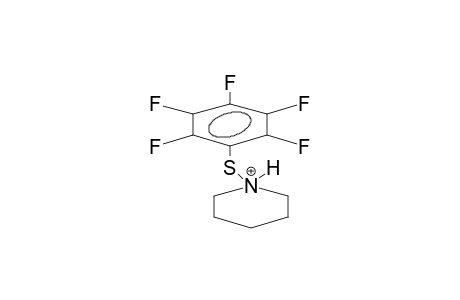 PENTAFLUOROPHENYL-N-PIPERIDYL SULPHIDE, PROTONATED