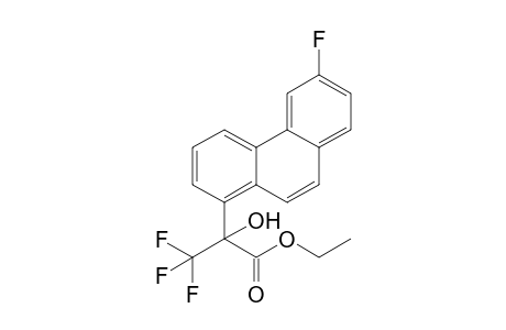3,3,3-trifluoro-2-(6-fluoro-1-phenanthrenyl)-2-hydroxypropanoic acid ethyl ester