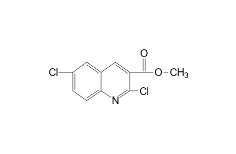 2,6-dichloro-3-quinolinecarboxylic acid, methyl ester