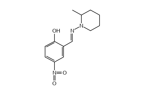 2-[N-(2-methylpiperidino)formimidoyl]-4-nitrophenol