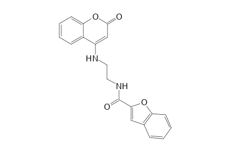 2-benzofurancarboxamide, N-[2-[(2-oxo-2H-1-benzopyran-4-yl)amino]ethyl]-